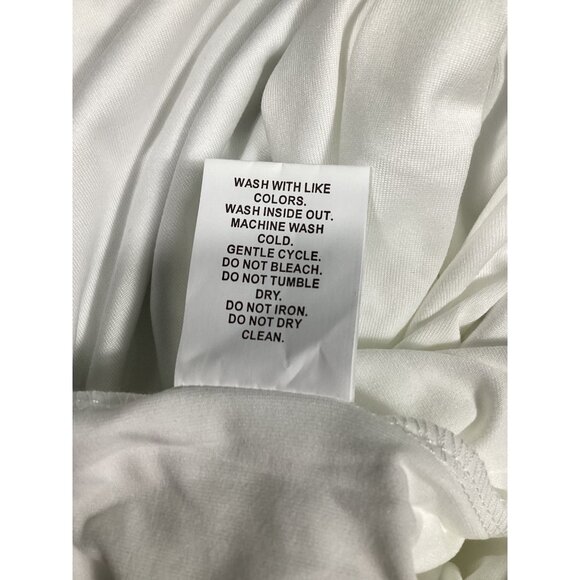 White "Respect The Locals" Turtle Print unisex T-Shirt Size M Casual Beach New - Picture 4 of 7